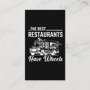 Food Truck Festival Restaurant Straße Lago Maggio Visitenkarte