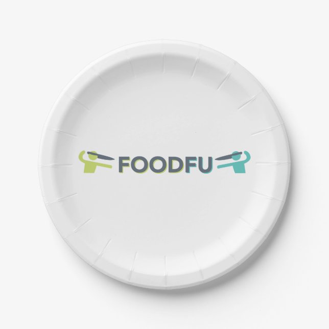 FoodFu beurteilt Teller (Vorderseite)