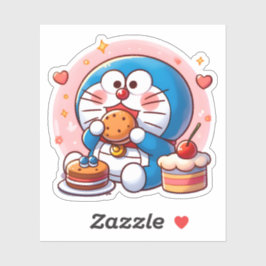 Foodie Doraemon Aufkleber