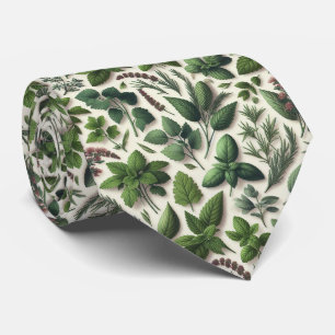 Foodie-Küchen-Schlips Frische Gartenkräuter Krawatte