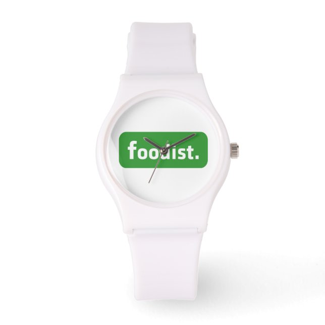 Foodist. Armbanduhr (Vorderseite)