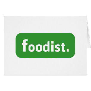 Foodiste. Carte de vœux