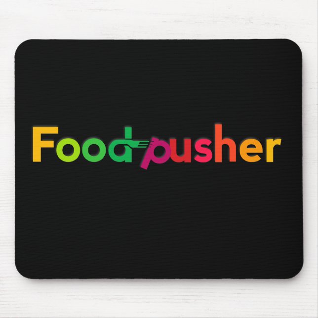 FoodPusher mousepad (Vorne)