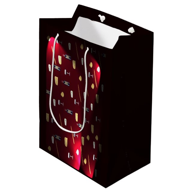 Foods Delight Cranberry Lights Mittlere Geschenktüte (Vorderseite Schrägansicht)