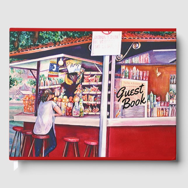 Foodstand, Mexiko Gästebuch (Vorderseite)