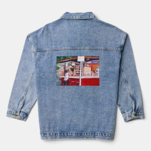 Foodstand, Mexiko Jeansjacke