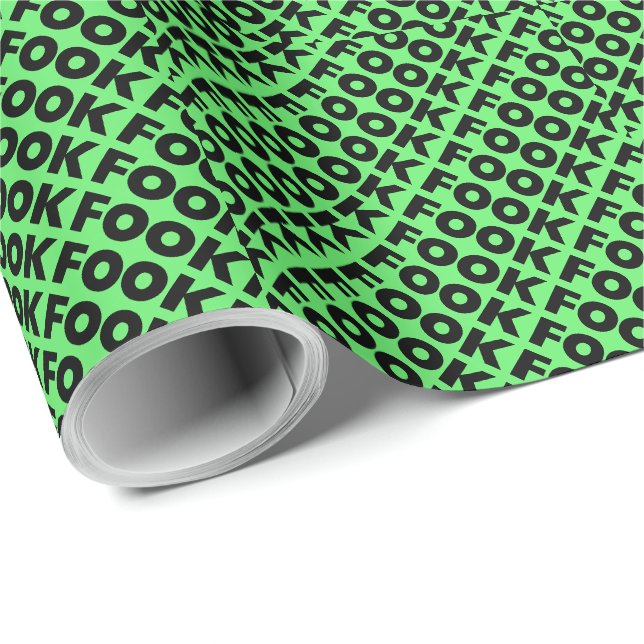 Fook, schwarz matt, Packpapier (Rolleneckpunkt)