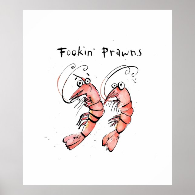 Fookin Prawns Poster (Vorne)