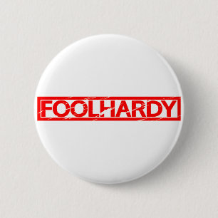 Foolhardy Briefmarke Button