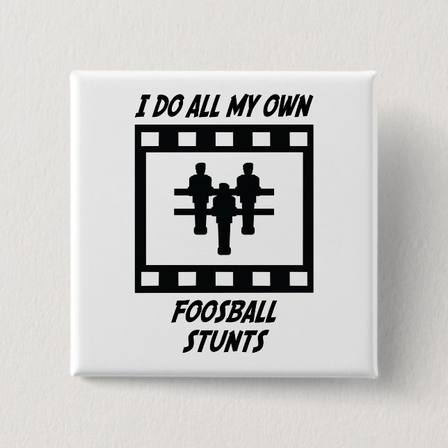Foosball Bremsungen Button (Vorderseite)