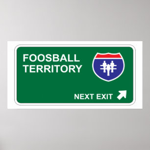 Foosball Next Exit Poster