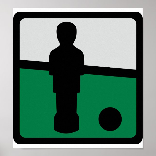Foosball Poster (Vorne)