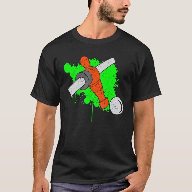 Foosball & Table Football   Foosball figure T-Shirt (Vorderseite)