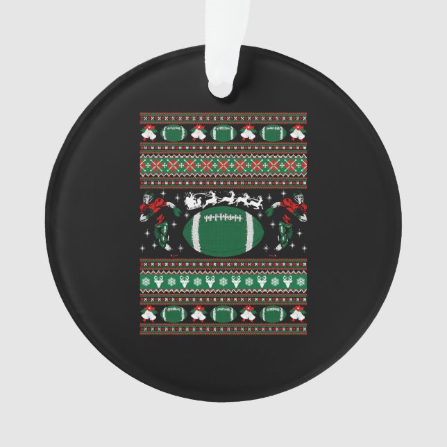 Foot américain Ugly Christmas Sweater (devant)