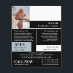 Foot Care Portrait, Podiatrie-Klinik, Podiatriker Flyer<br><div class="desc">Foot Care Portrait,  Podiatrie-Klinik,  Podiatrist Werbung Flyer durch den Business Card Store.</div>