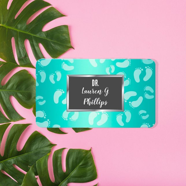 👣 Foot Care Visitenkarte (Foot Care Card)