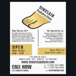 Foot Design, Podiatrie-Klinik, Podiatrist Flyer<br><div class="desc">Foot Design,  Podiatrie-Klinik,  Podiatrist Werbung Flyer durch den Business Card Store.</div>
