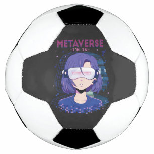 Foot Fille d'anime lunettes de réalité virtuelle Ballon