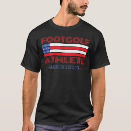 Foot Golf America Edition Funny Foot Golf T-Shirt