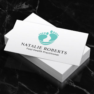 Foot Healthcare Practitioner Massage Wellness-Cent Visitenkarte