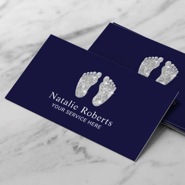 Foot Healthcare Practitioner Reflexology Wellness- Visitenkarte (Von Creator hochgeladen)