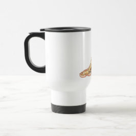 Foot Printed on Coffee Tasse and other Trinkbehält