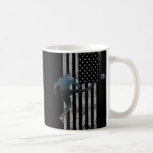 Football American Flag USA Team Gift Kicker Kaffeetasse