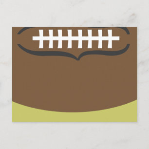 Football Anniversaire Carte postale Invitation