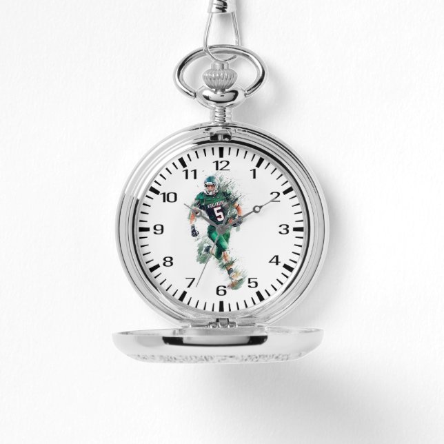 Football Armbanduhr (Vorderseite)
