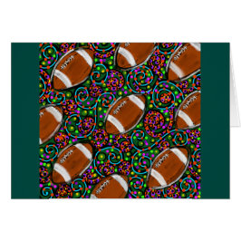 Football Art Green