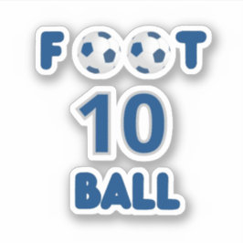 FOOTBALL AUFKLEBER