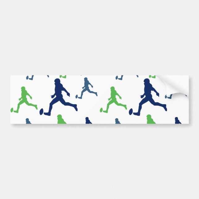 FOOTBALL AUTOAUFKLEBER (Vorne)