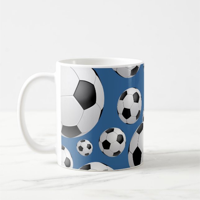 Football Balls Mug (Gauche)