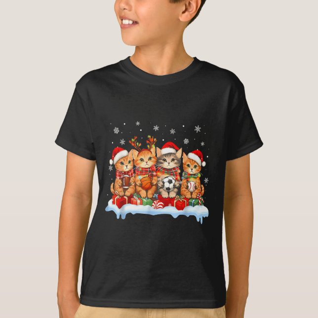 Football Baseball Basketball Player Funny Srt Chri T-Shirt (Vorderseite)