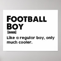 Football Boy Wörterbuch Definition Funny