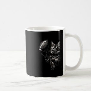 Football Cat Funny American Football Kitten Frauen Kaffeetasse