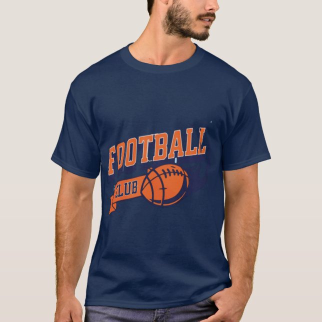 Football Club Oversized T-Shirt (Vorderseite)