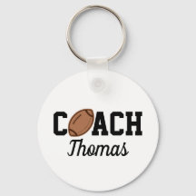Football Coach Ball Design Typografie Name