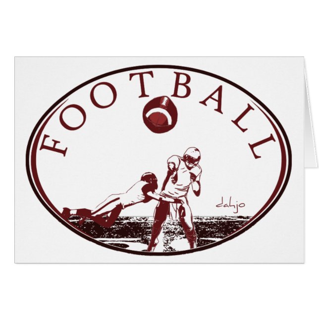 FOOTBALL DAHJO Série Sports (Devant horizontal)