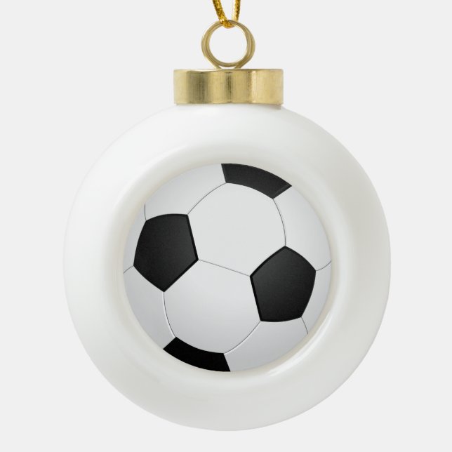 Football de balle de football ornement d'illustrat (Devant)