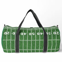 Football Design Duffel Bag