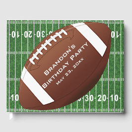 Football Design Gästebuch