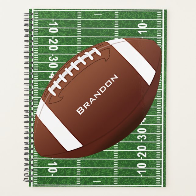 Football Design Weekly/Monatsplaner Planer (Vorderseite)