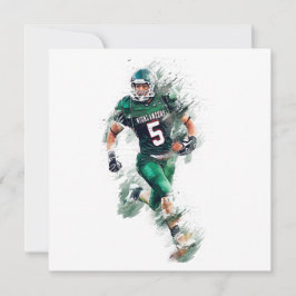 Football Feiertagskarte