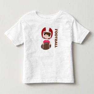Football! Feines Jersey T-Shirt für Kleinkinder