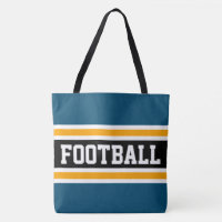 FOOTBALL Fett athletische, schwarz-gelbe Aquamarin