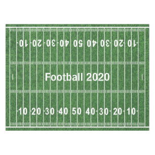 Football Field Design Tableclout Tischdecke