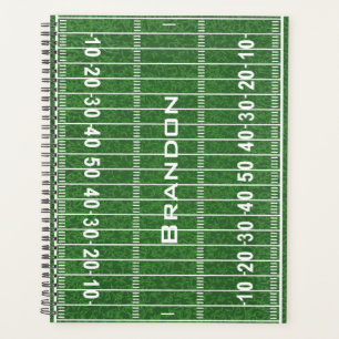 Football Field Design Weekly/Monthly Planer