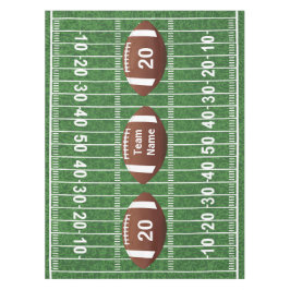 Football Field et Balls Design Nappe