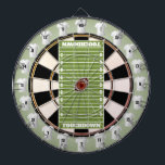 Football Field Multi-Target Jersey Style Dartscheibe<br><div class="desc">Ein lustiges Fußball-Thema Dartboard. Das Fußballfeld ist zentral mit Dart-Sonnenstrahlen ausgestattet. Auch hat 20 Zähler jersey Umfang für kleine zusätzliche Ziele für mehr Herausforderungen. Ideal für traditionelle Dartspiele,  neue eigene oder als cooles Statement-Kunstwerk. Viel Spaß!</div>